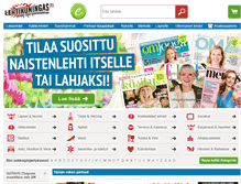 Tablet Screenshot of lehtikuningas.fi